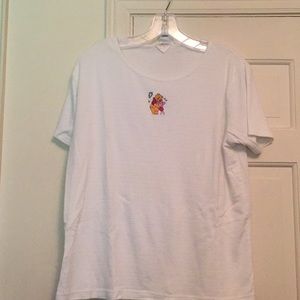 White shirt with piglet and Pooh